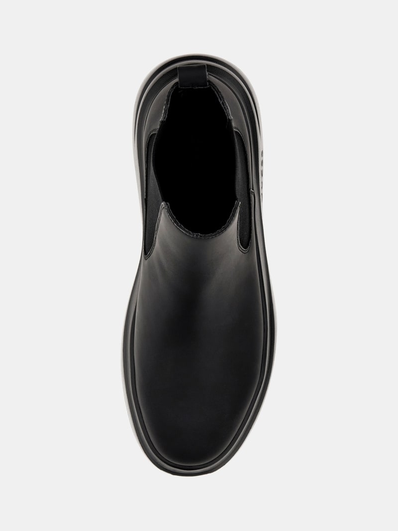 Elba Leather-Blend Ankle Boot