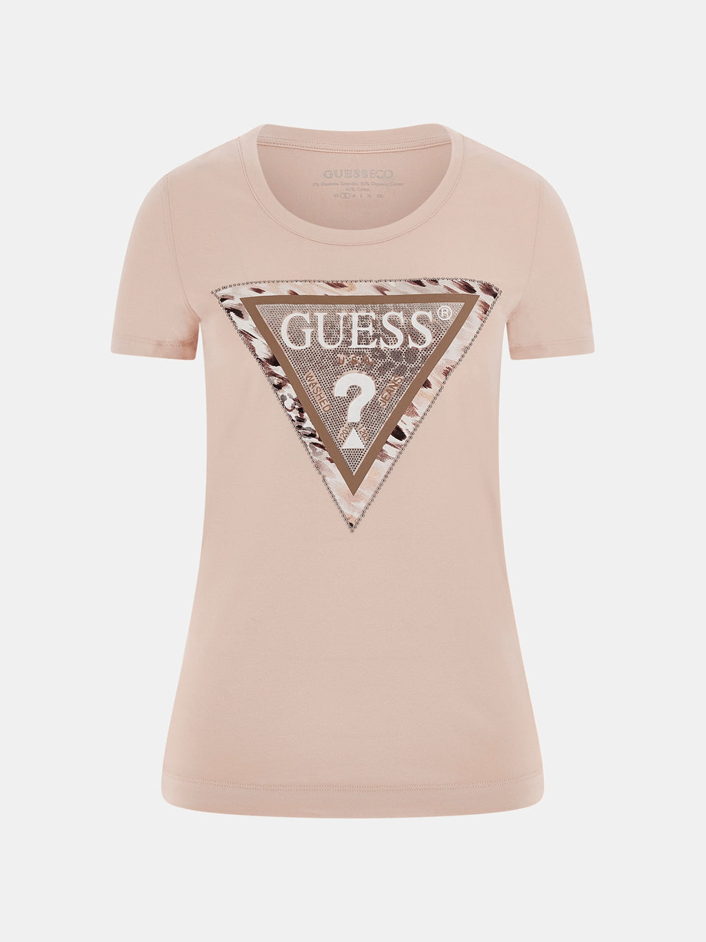 Animalier triangle logo T-shirt