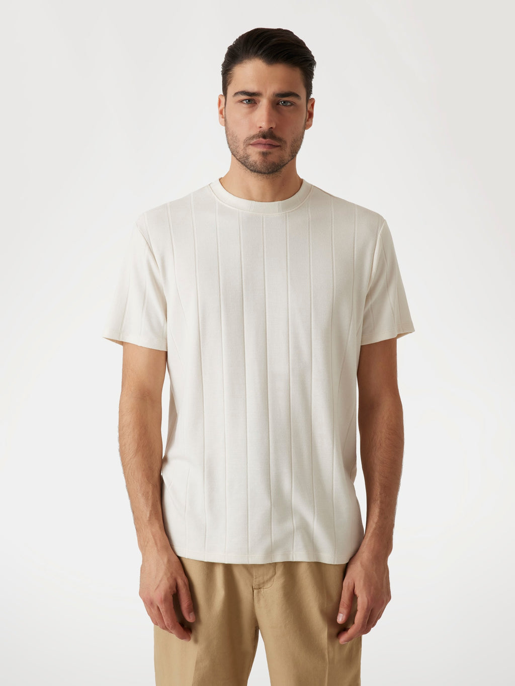 Rib-knit top