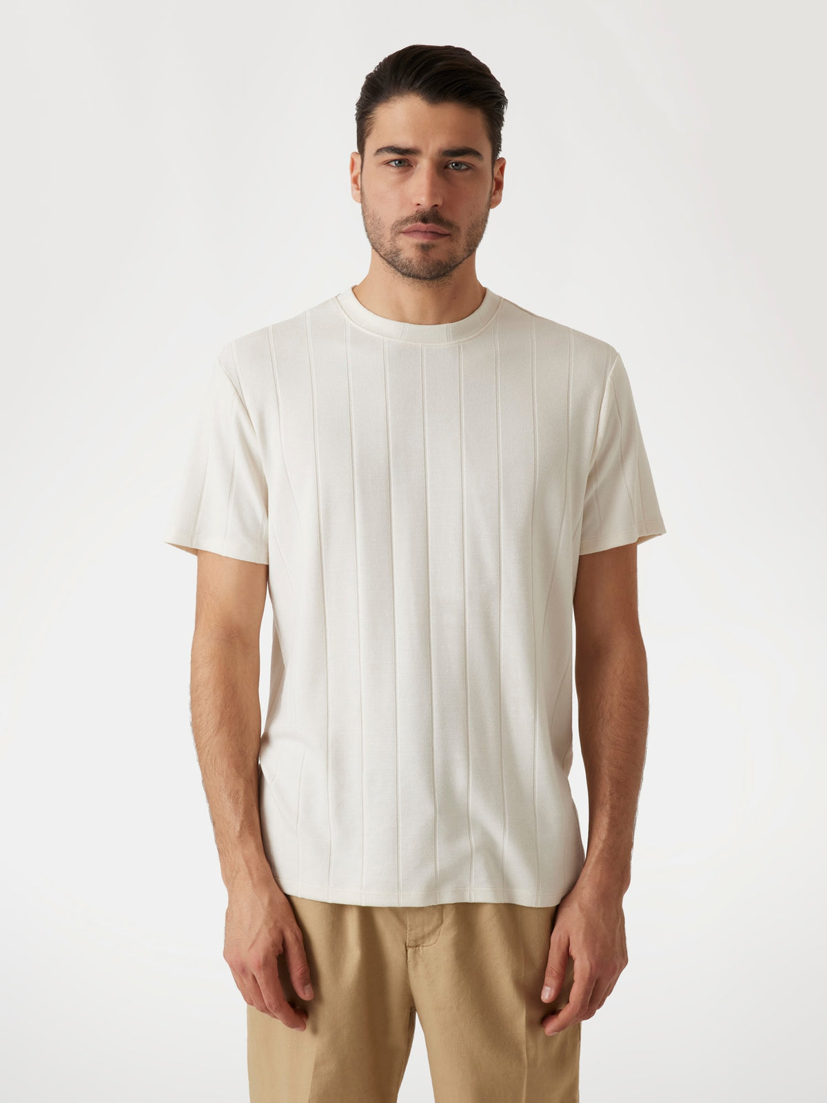 Rib-knit top