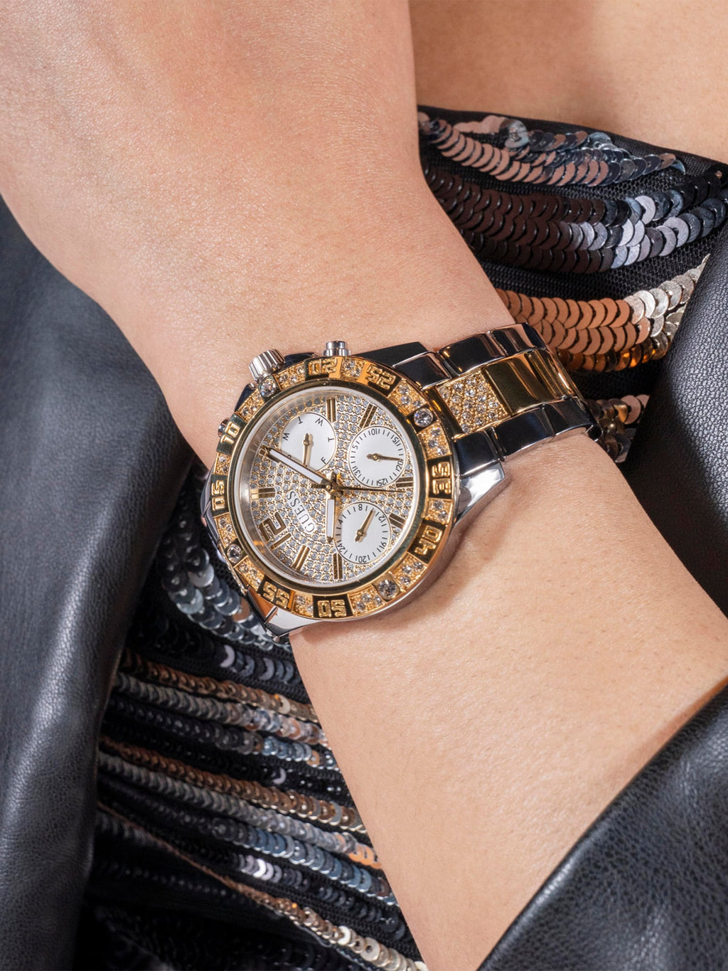 Multi-function crystal watch