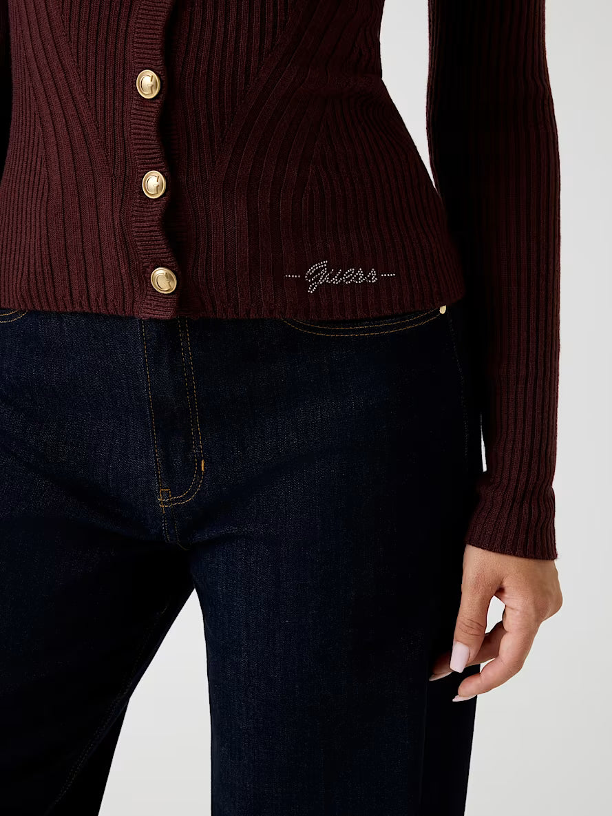 Cashmere-blend cardigan