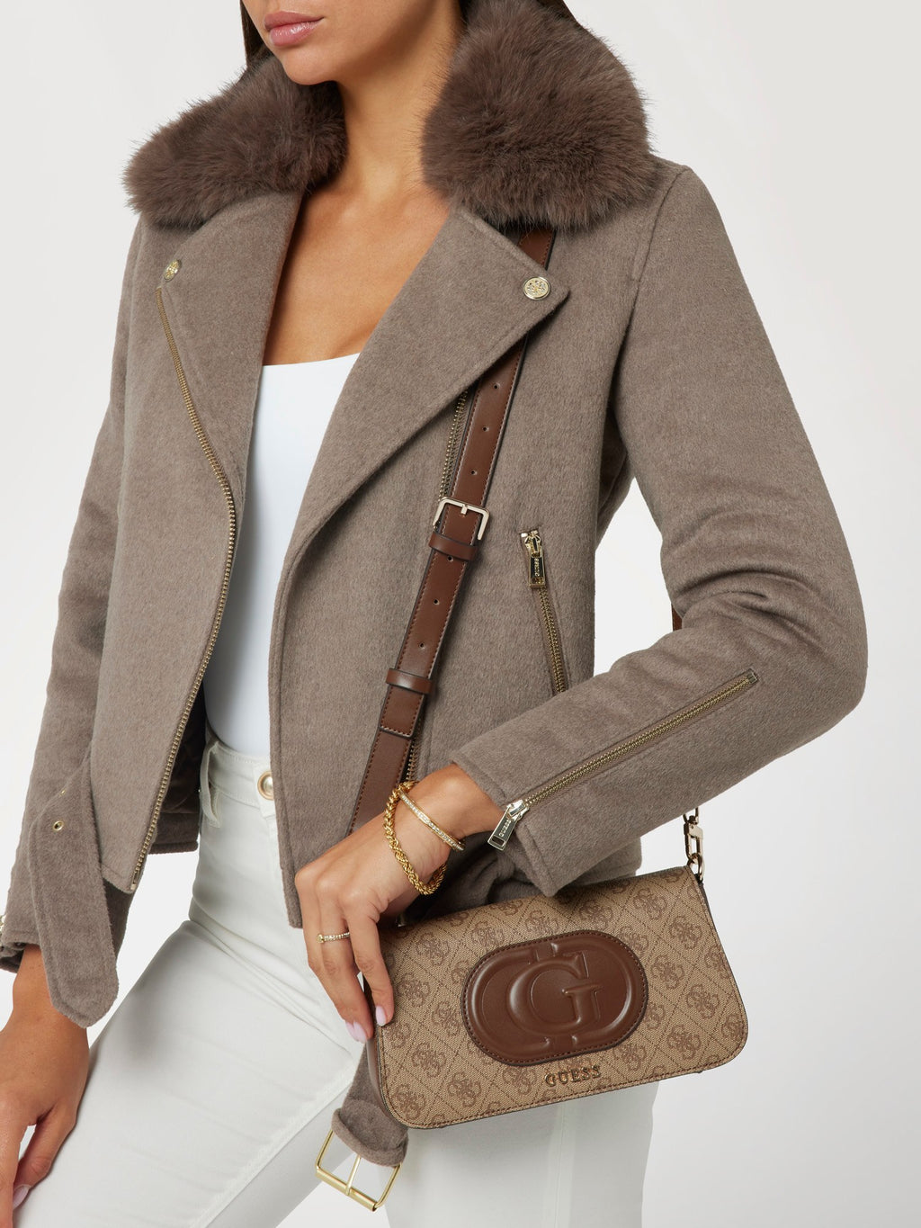 Eco Mietta 4G logo mini shoulder bag