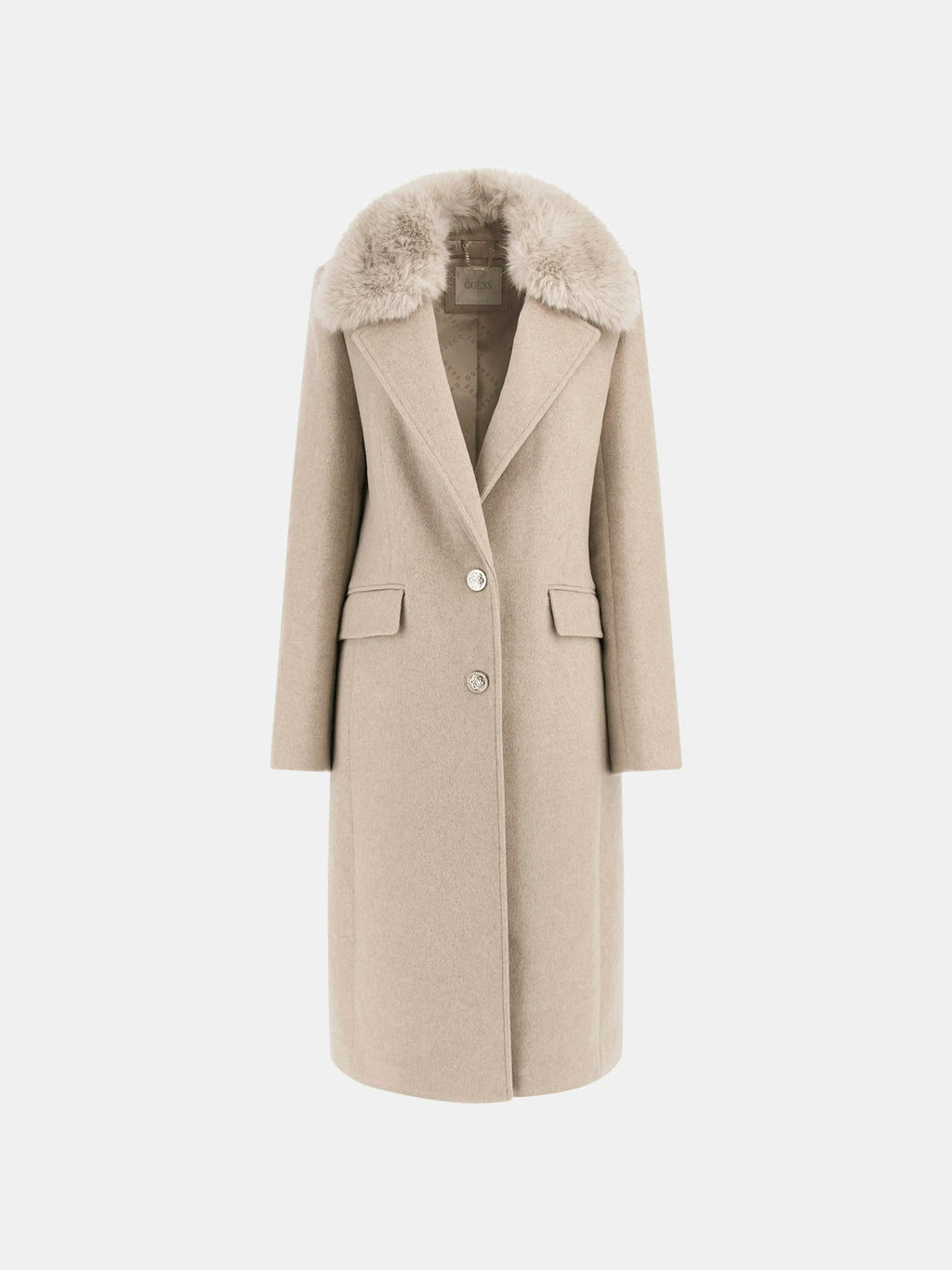 Wool blend coat