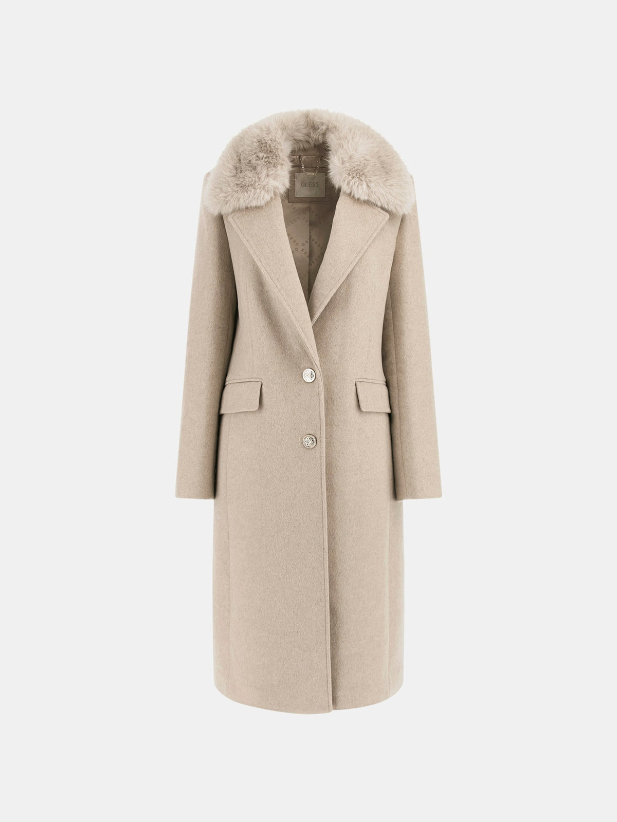 Wool blend coat
