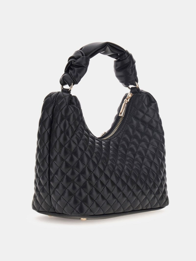 Everlee Floral-Appliqué Mini Hobo
