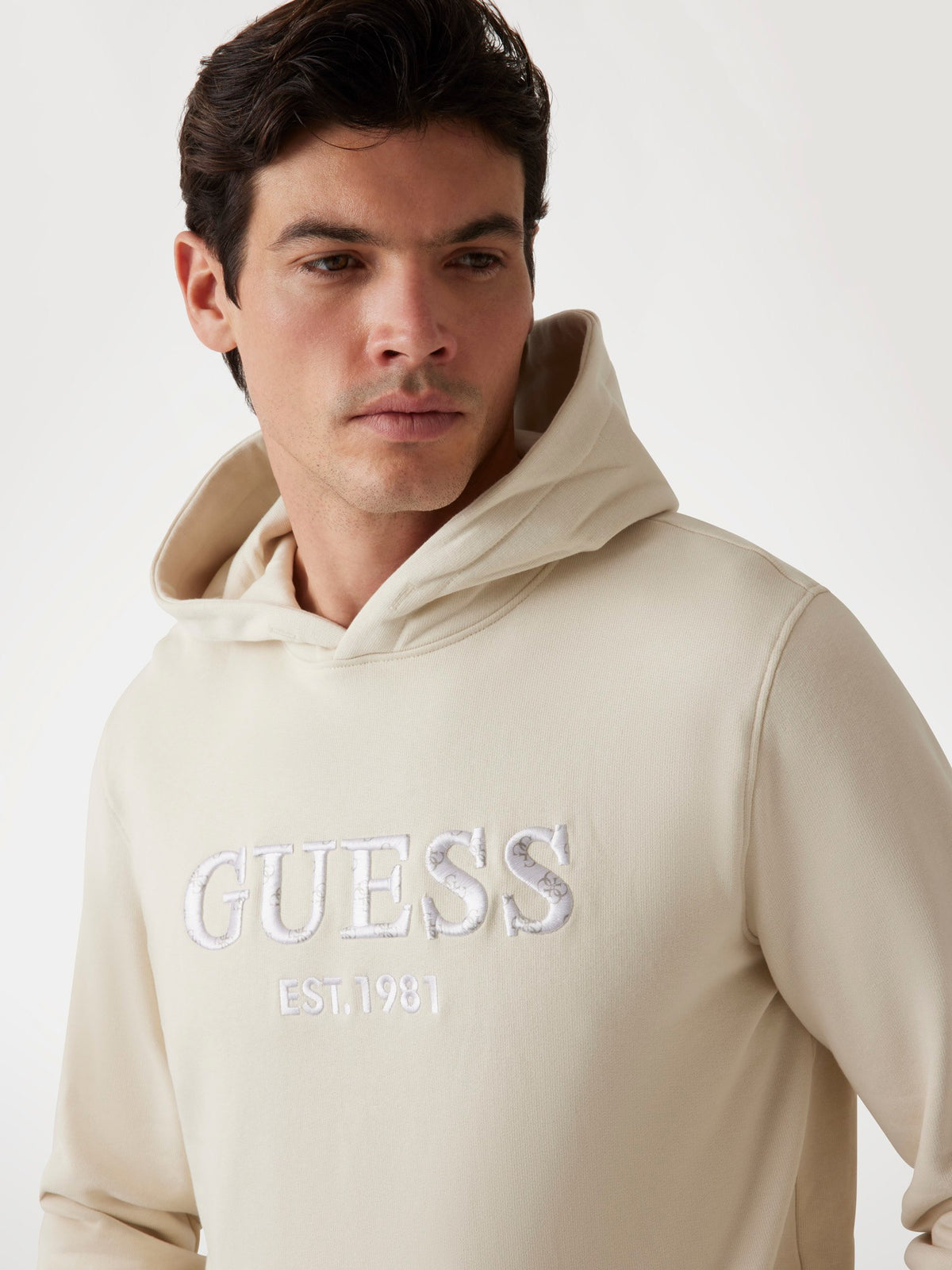 Terry logo hoodie sweatshirt