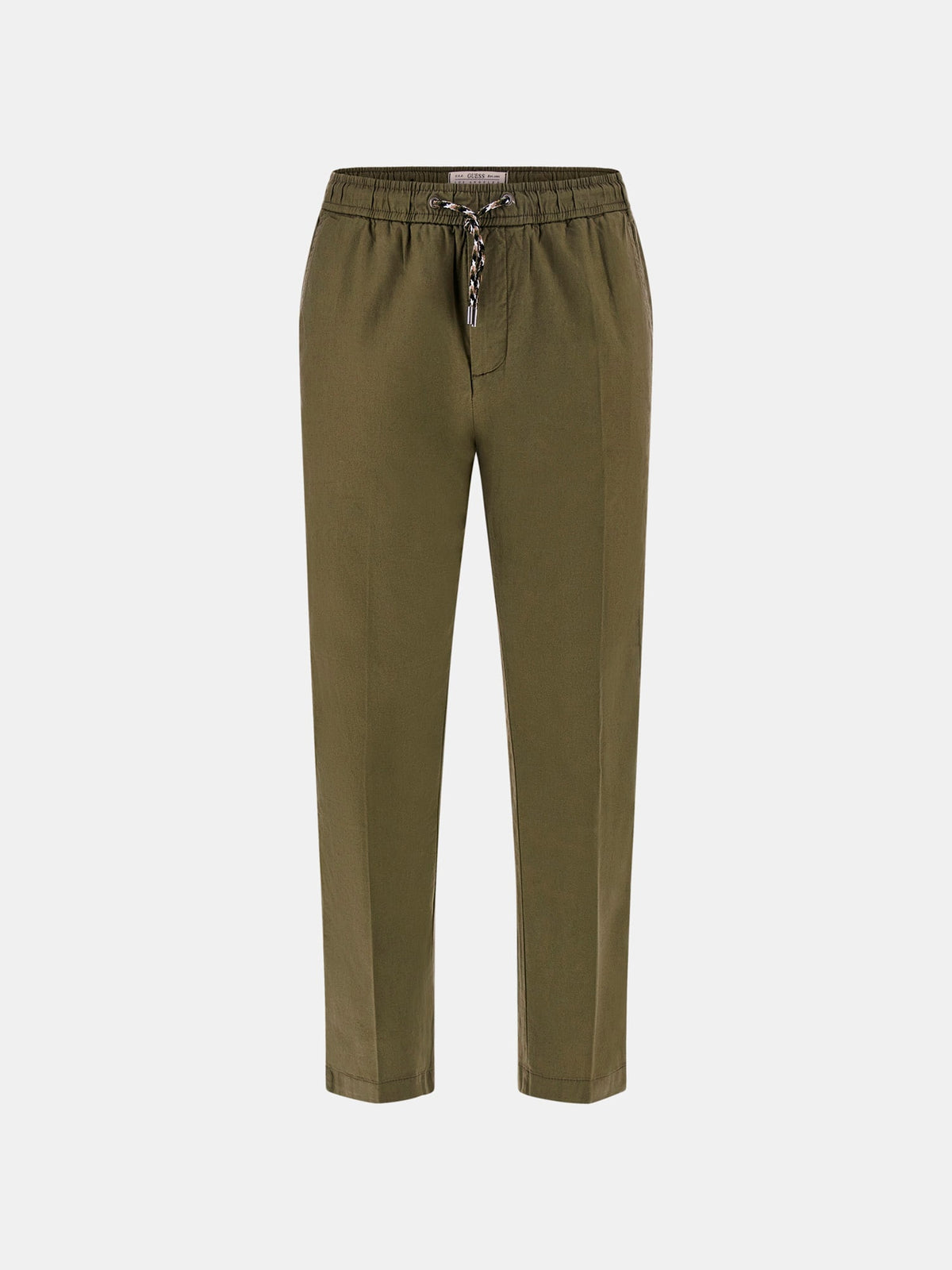 Stretch linen blend chinos