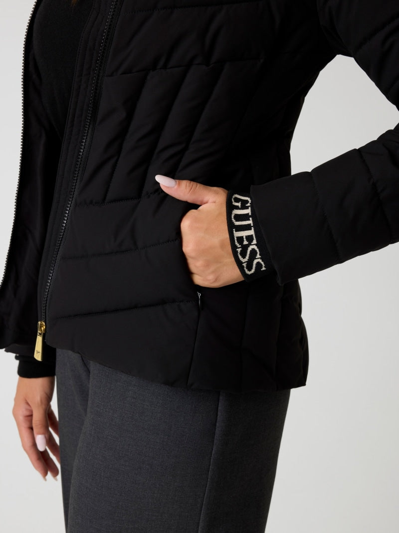 Hooded puffer jacket