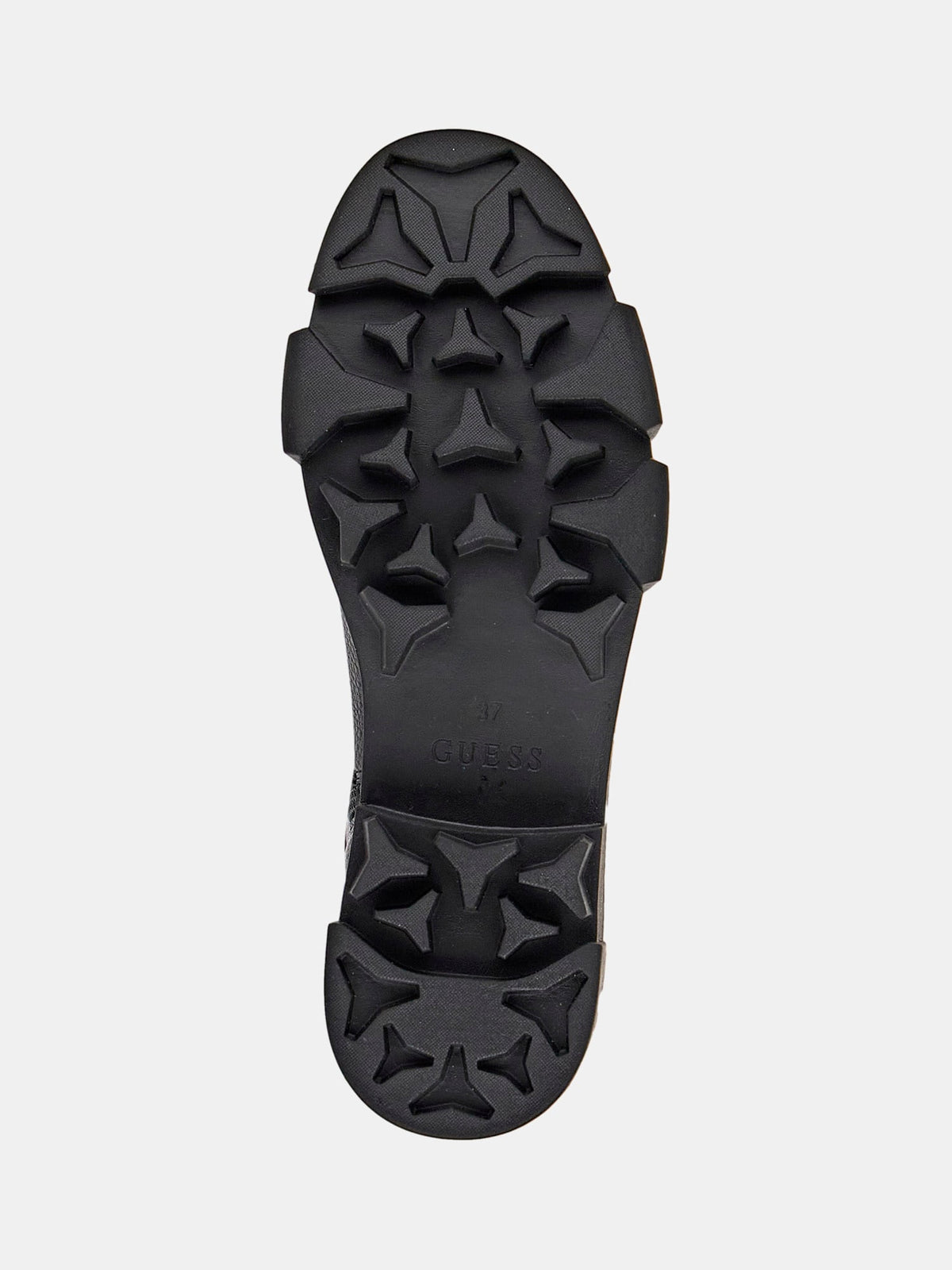 Madox lettering logo combat boots