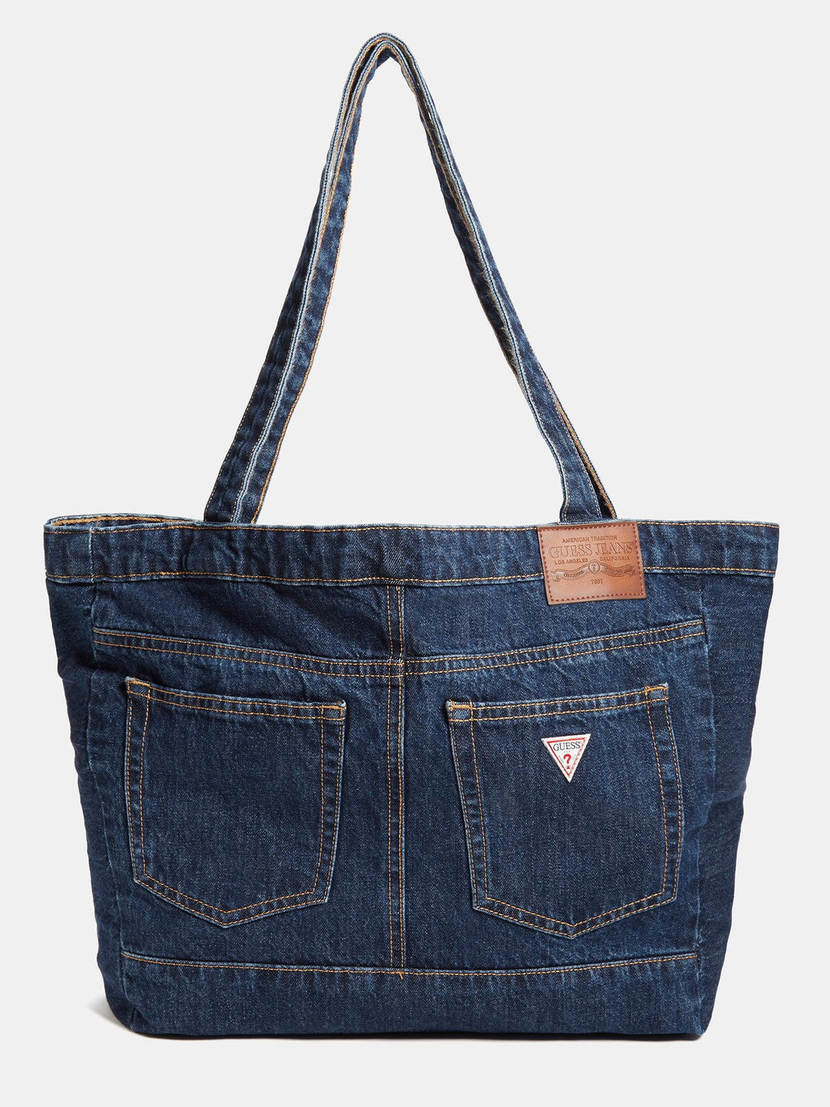 Denim tote bag