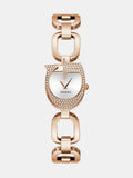 Analogue watch with G logo on dial 22 mm