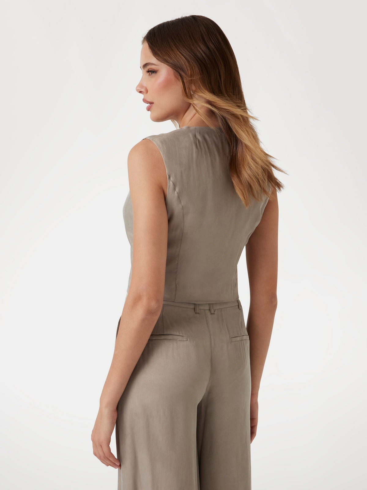 Twill vest