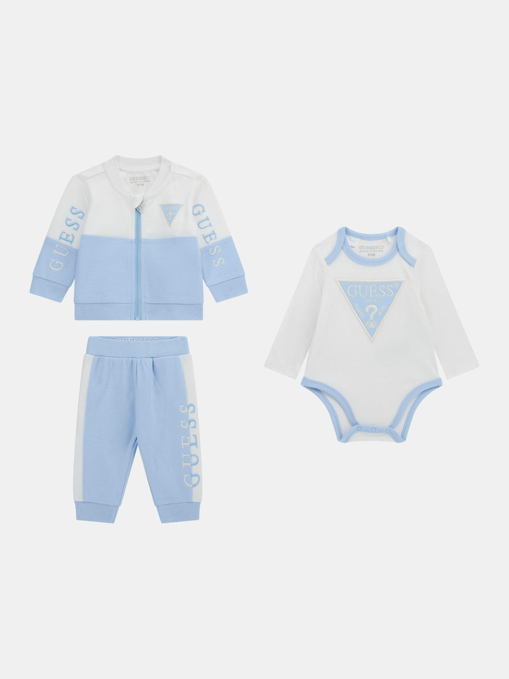 Sweatshirt, pant and body set