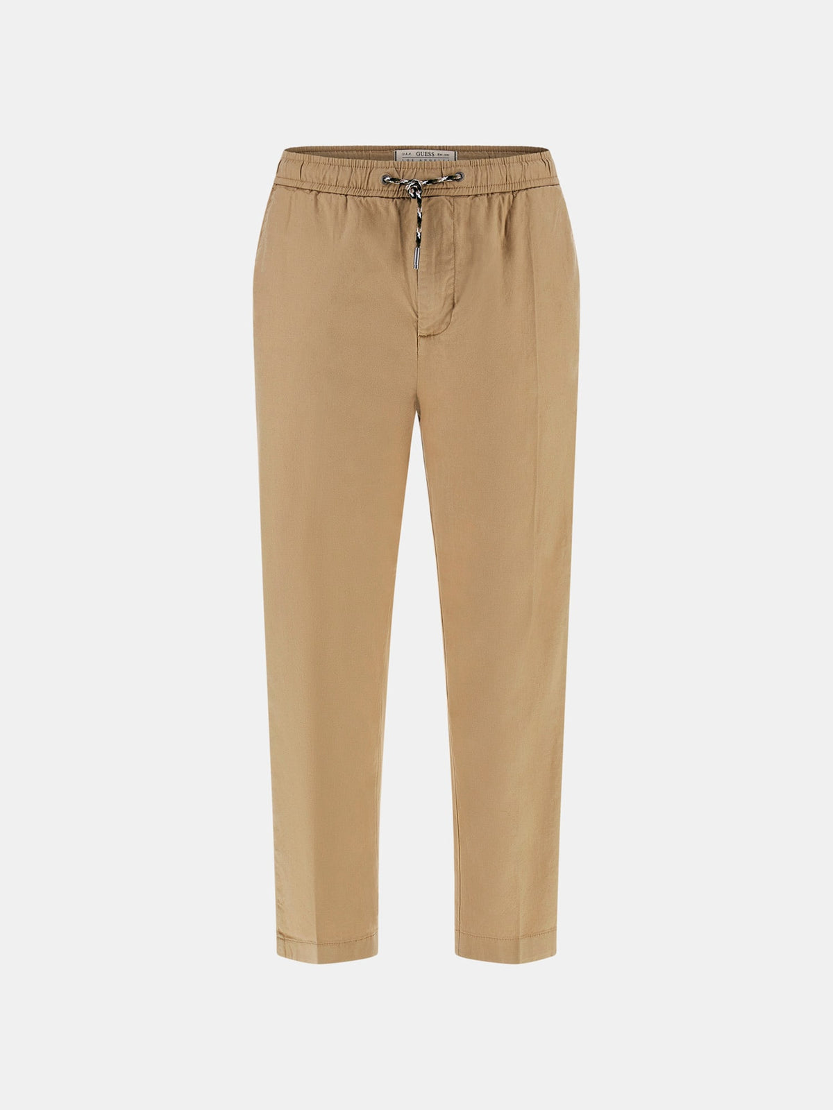 Stretch linen blend chinos