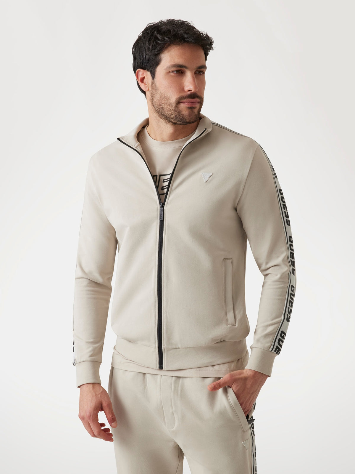 Full zip sweatshirt