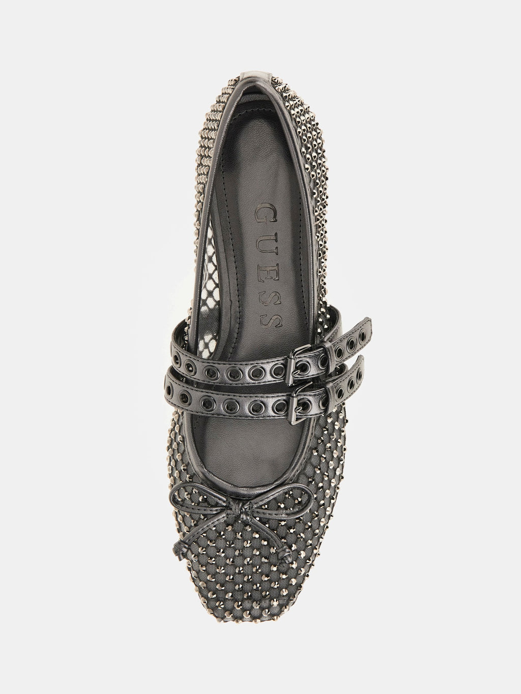Kayann stud ballet pump