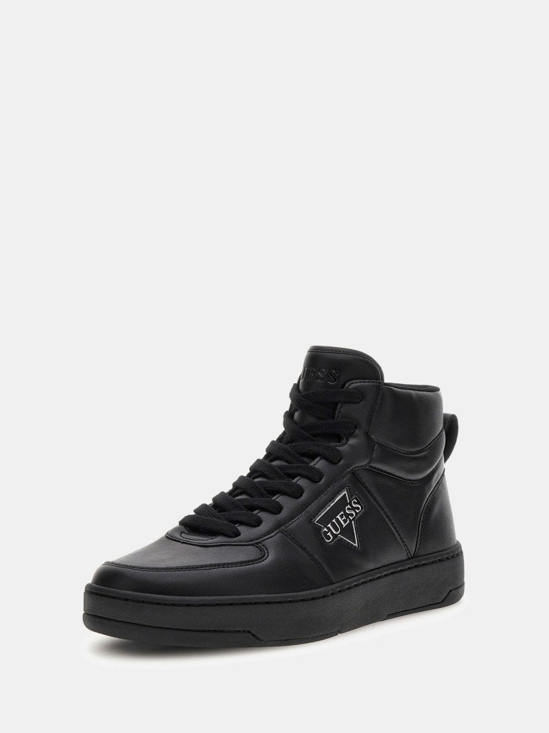 Venice Triangle Logo High-Top Sneaker
