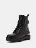 Oranda 4G Peony Logo Combat Boot