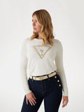 Triangle logo sweater